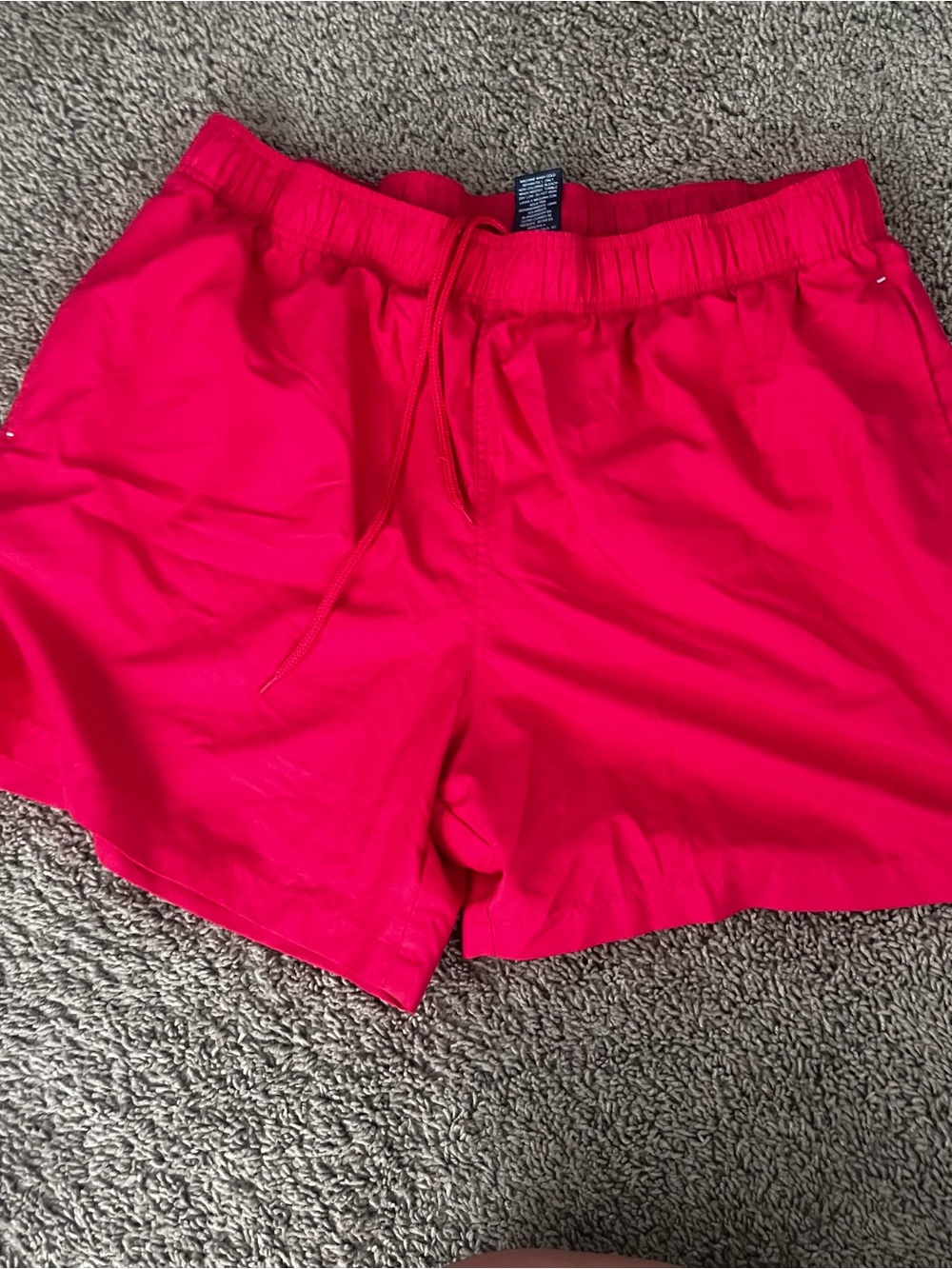 George Hot Pink Athletic Drawstring Shorts